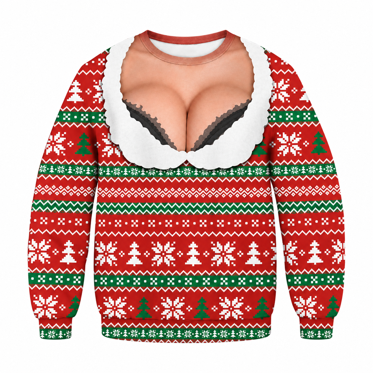 Ripped Christmas Sweatshirt
