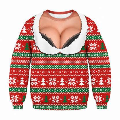 Ripped Christmas Sweatshirt