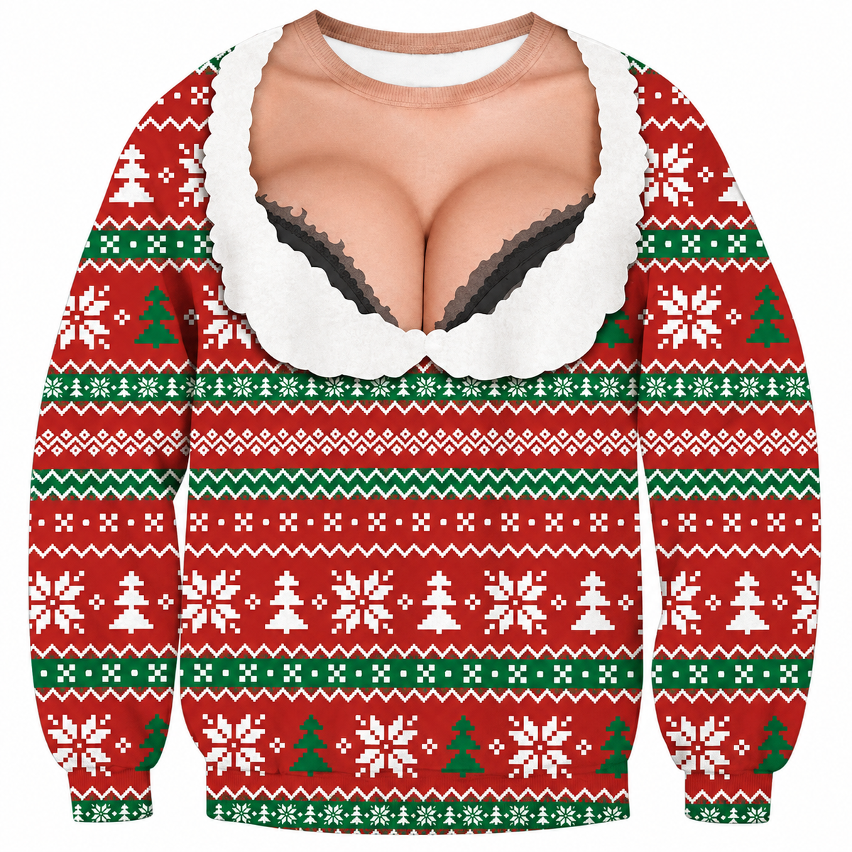 Ripped Christmas Sweatshirt