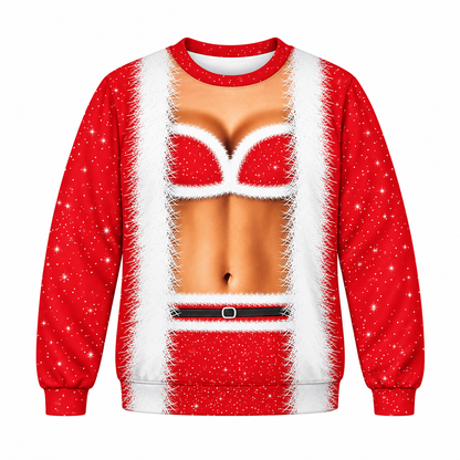 Ripped Christmas Sweatshirt